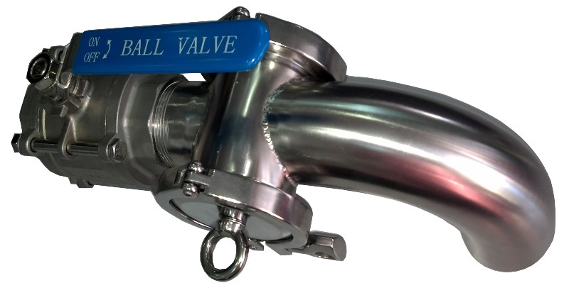 Liquid Ferrous Trap-Single Bar With Ball Valve_Side 2
